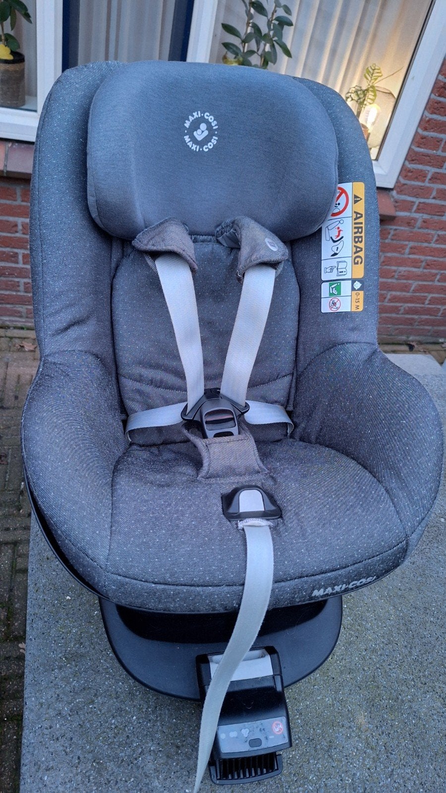 Maxi-Cosi Pebble Plus + 2wayFix, Ophalen, Zo goed als nieuw, Isofix, 0 t/m 13 kg