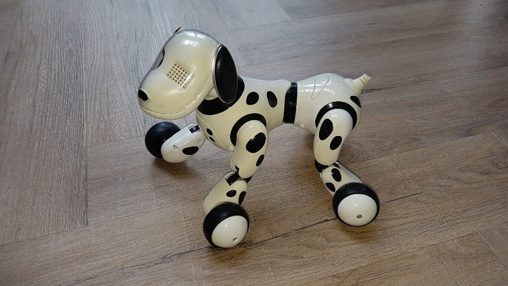 ZOOMER robot hond Dalmatiër reageert op je stem, Ophalen of Verzenden, Gebruikt