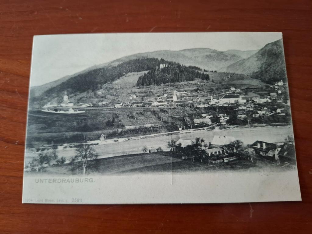 Kaart Slovenië, Unterdrauburg ( Dravograd ) begin 1900, Ophalen of Verzenden, Voor 1920, Ongelopen, Overig Europa