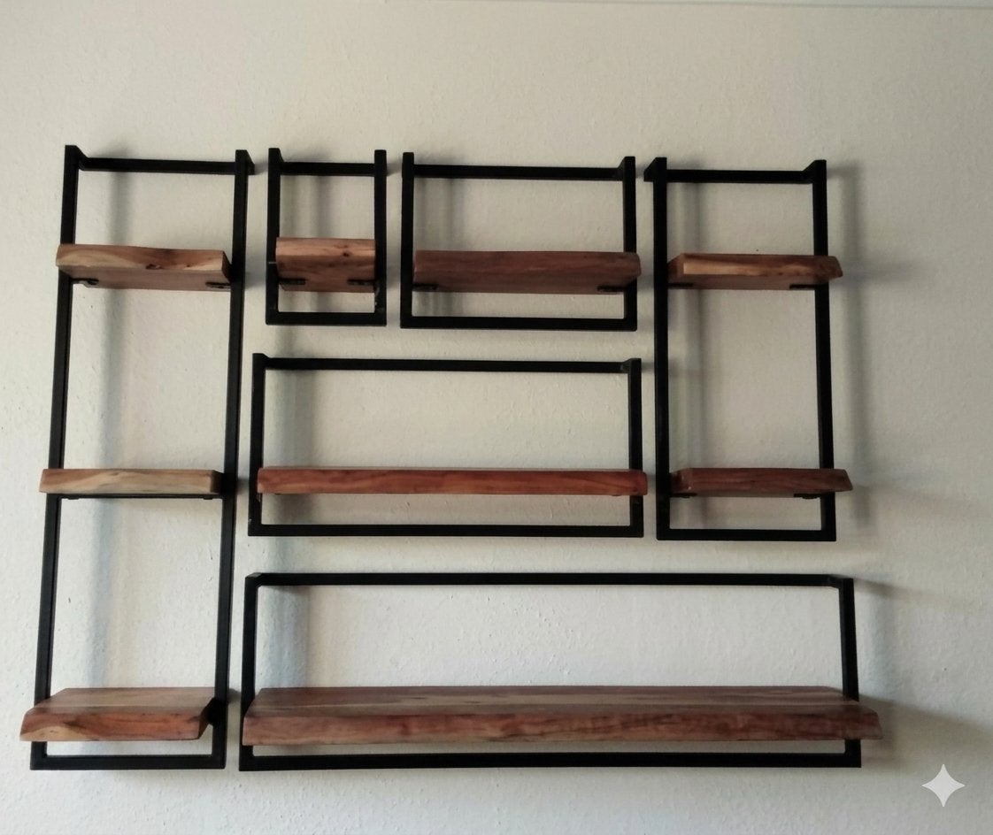 Wandplanken - set van 6, Ophalen, Gebruikt
