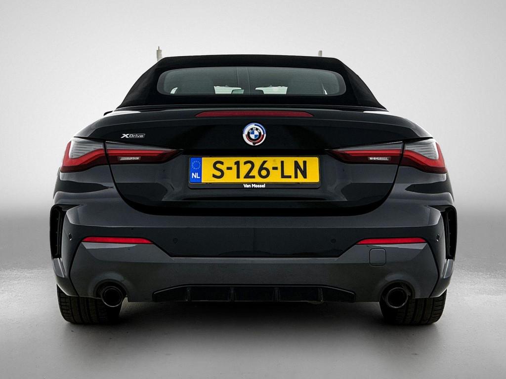 BMW 4-serie Cabrio 430i xDrive High Executive M-SPORT | ACHT, Auto's, Automaat, 4 stoelen, Zwart, Bedrijf