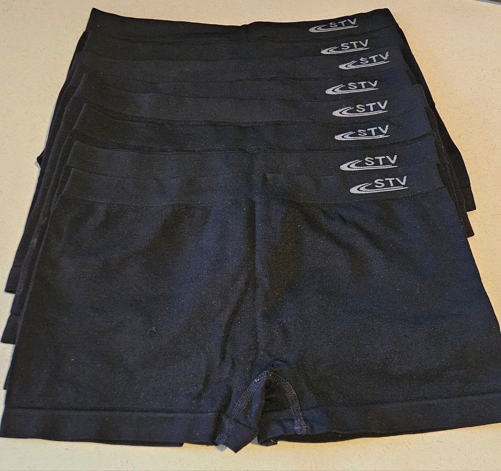 Set van 8 zwarte boxershorts Sweet Angel, maat M, STV, Ophalen of Verzenden, Zwart, Broekje of Short