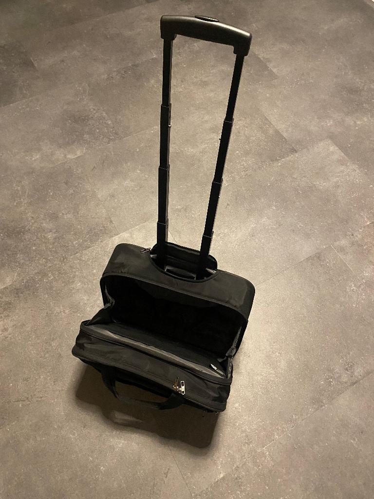 Samsonite Laptoptas /Reistas /Werktas, Computers en Software, Laptoptassen, Ophalen, Schouderband, Trolleytas, 17 inch of meer