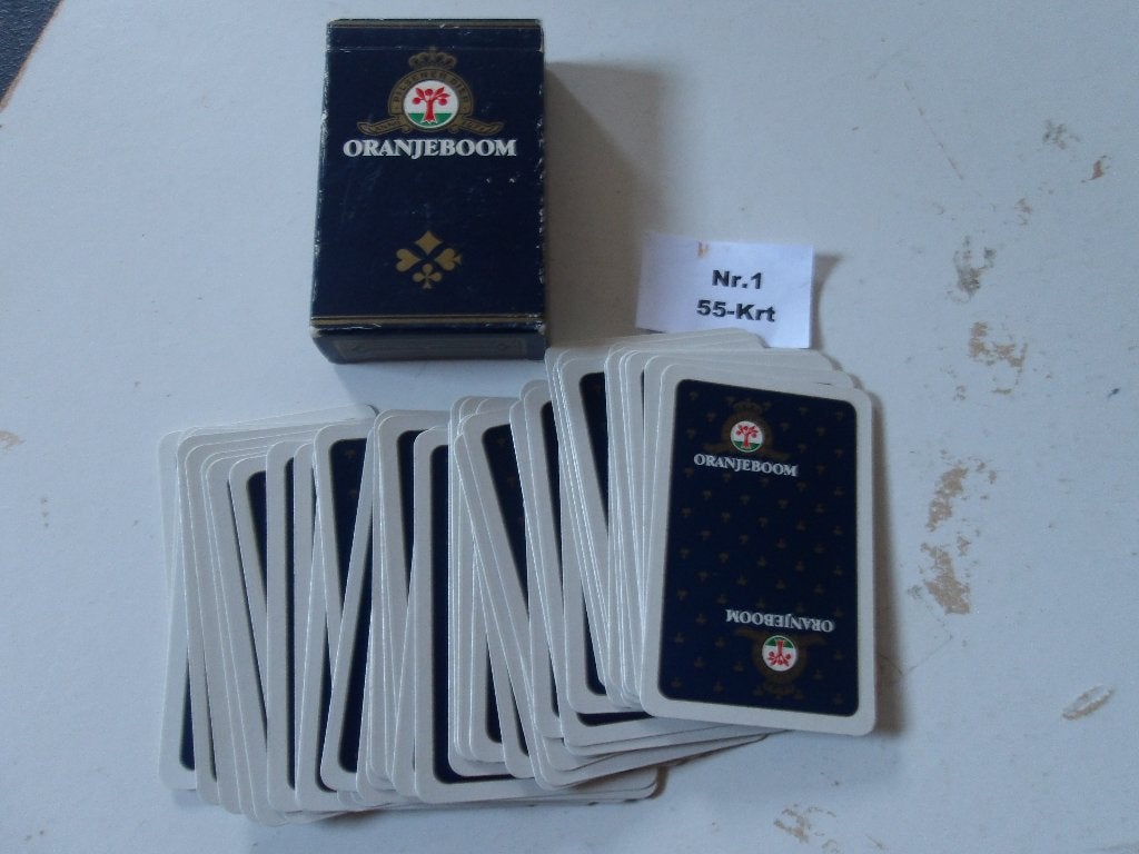 Oranjeboom bier speelkaarten (nr.1) 55-Krt., Ophalen of Verzenden, Nieuw, Overige typen, Oranjeboom