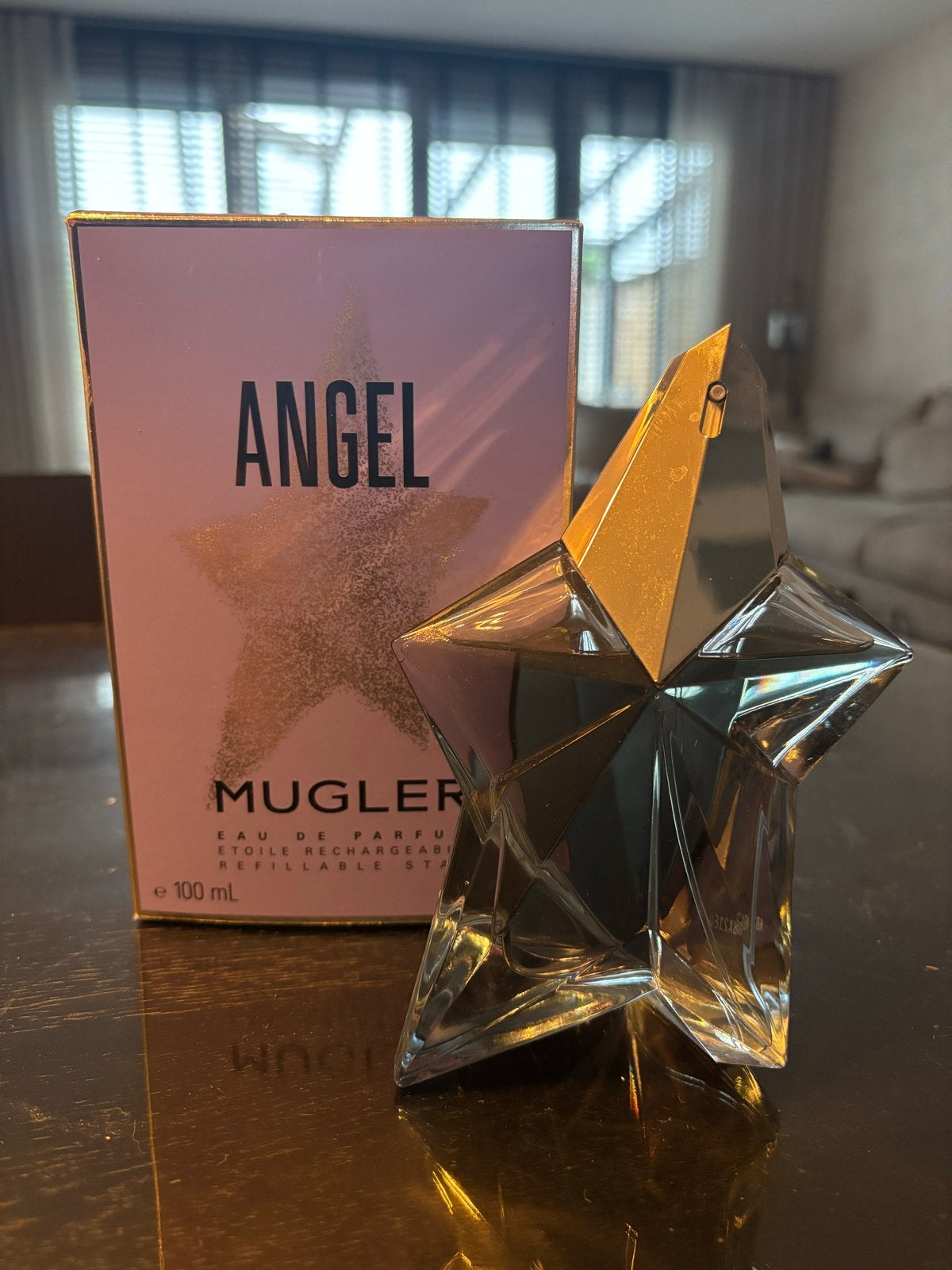 Angel Eau de Parfum - Mugler (ca. 90 ml over), Ophalen of Verzenden, Zo goed als nieuw