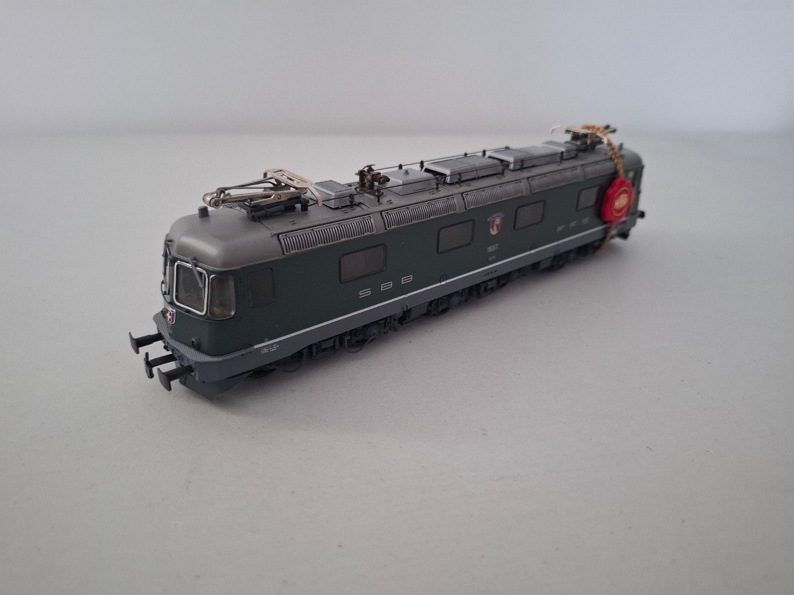 HAG H0 205 Elektrische locomotief Re 6/6 '11648 - Aigle' SBB, Wisselstroom, Locomotief, Nieuw, Ophalen of Verzenden