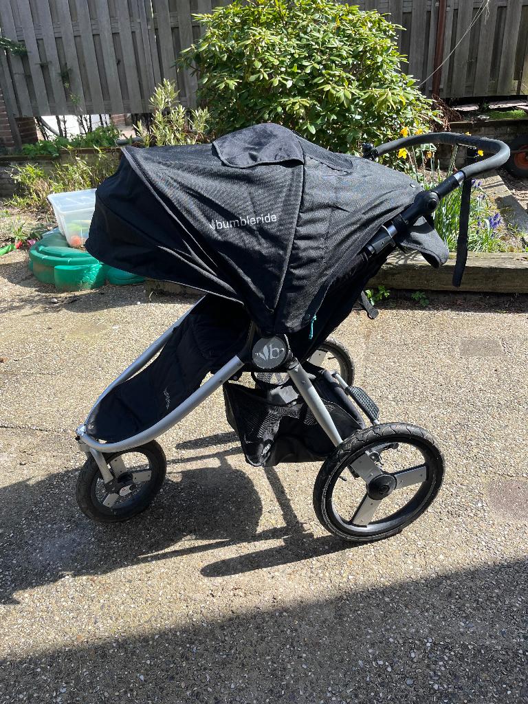 Hardloop kinderwagen wandelwagen baby jogger, Gebruikt, Verstelbare duwstang, Ophalen, Kinderwagen