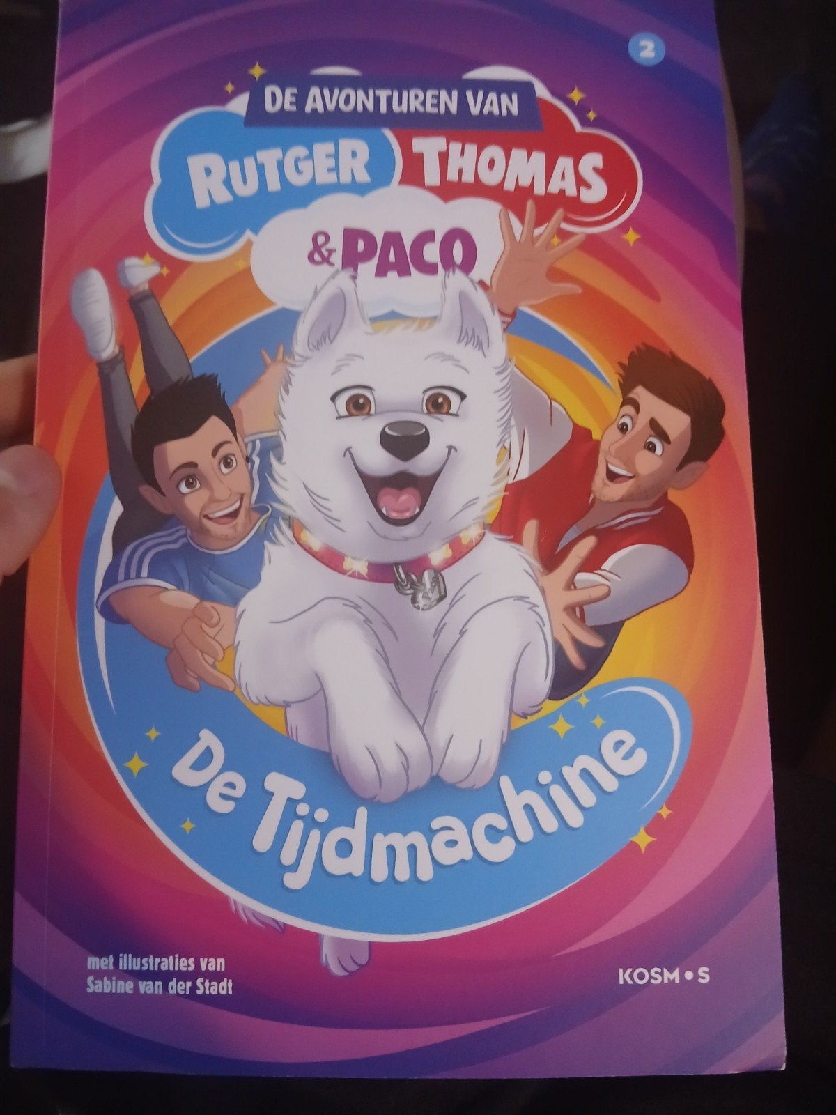 De Avonturen van Rutger, Thomas & Paco: De Tijdmachine, Ophalen of Verzenden, Zo goed als nieuw, Rutger Vink, Thomas van Grinsven