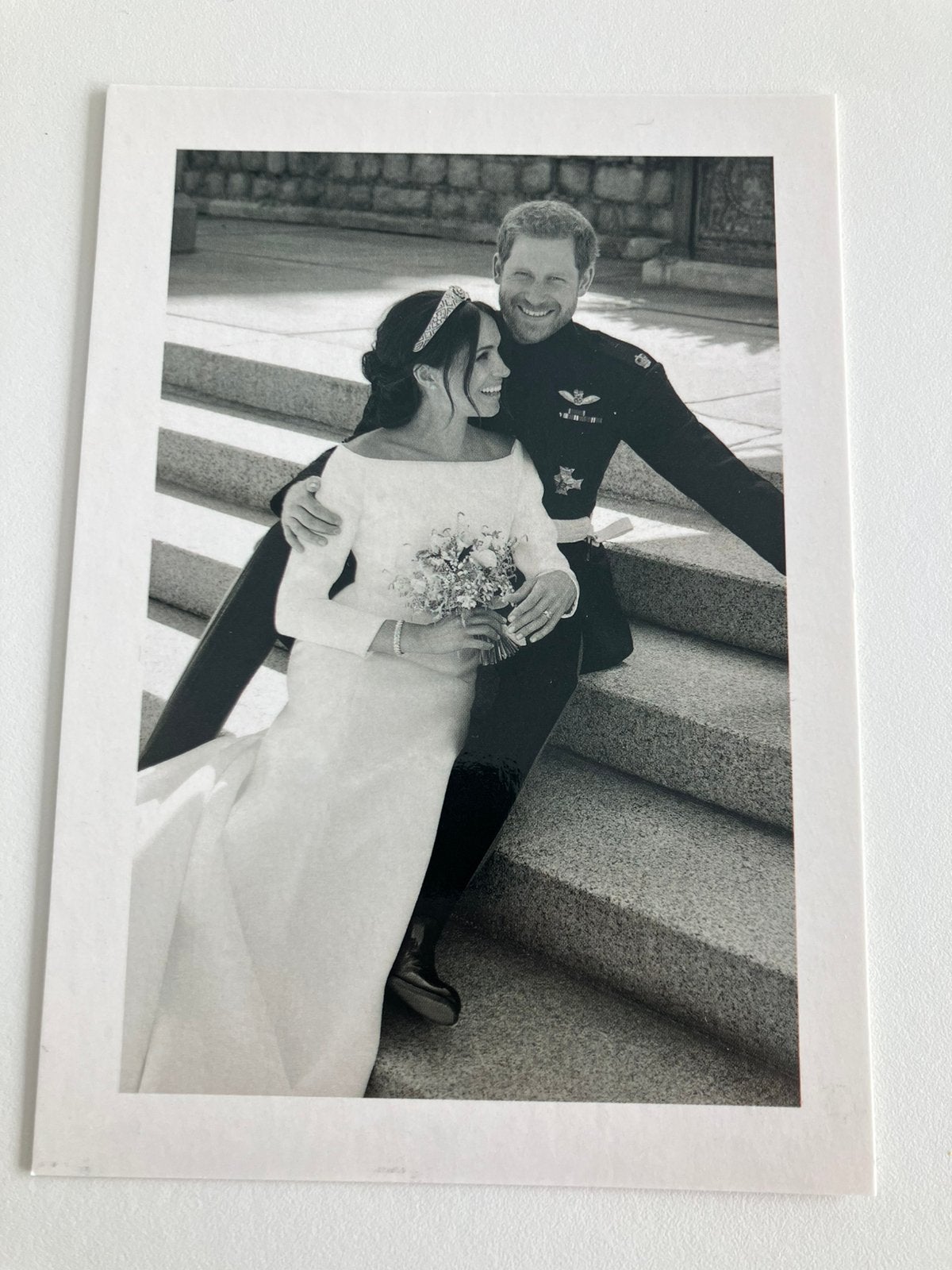 Huwelijk 2018, Harry van Wales en Meghan Markle, Ophalen of Verzenden, Zo goed als nieuw, Kaart, Foto of Prent