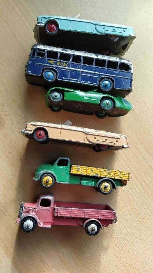 6 Engelse DINKY TOYS, 70 jaar oud voor 89E!, Ophalen of Verzenden, Gebruikt, Auto, Dinky Toys