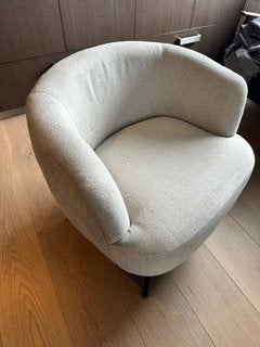 Elegante gestoffeerde make-upstoel, Ophalen, Wit, Zo goed als nieuw, Eén
