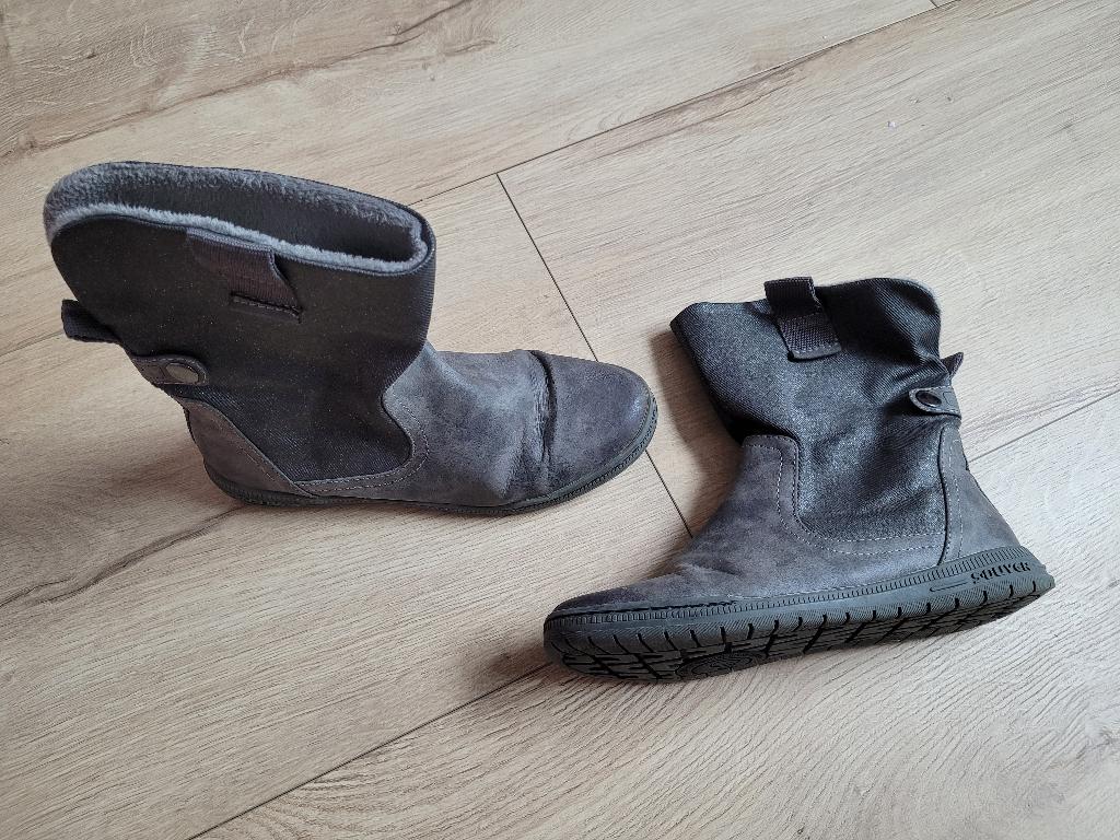 S.OLIVER grijze laarsjes maat 39 ~ JB0404, Kleding | Dames, Schoenen, Lage of Enkellaarzen, Ophalen of Verzenden, Zo goed als nieuw