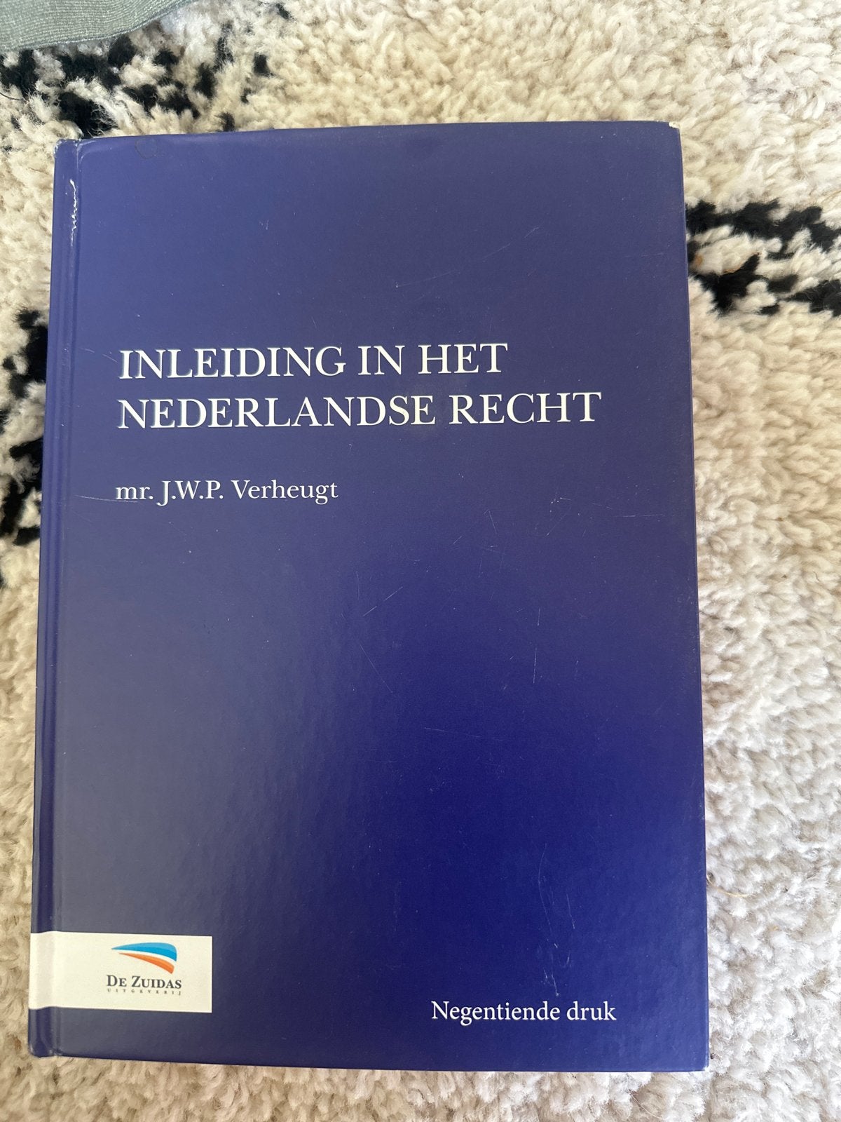 Inleiding in het Nederlandse Recht - Verheugt (19e druk), Boeken, Verzenden, Gamma, Gelezen, WO
