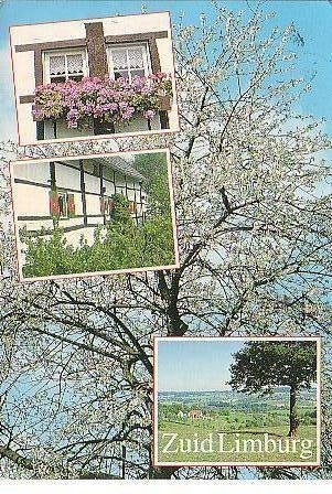 Ansichtkaart 	Zuid-Limburg	4-luik, Verzenden, 1960 tot 1980, Gelopen, Limburg