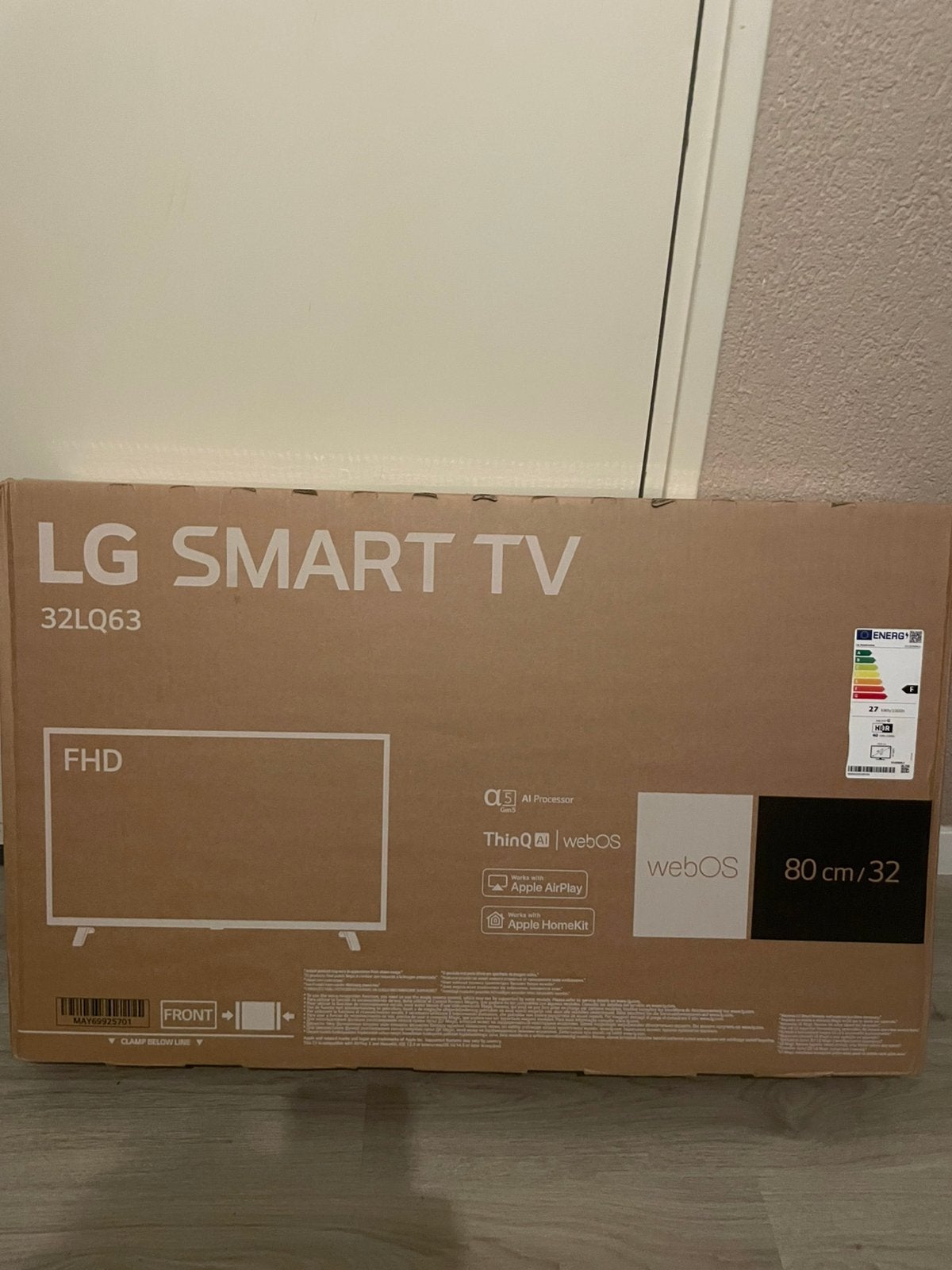 LG Smart tv nieuw in doos, Ophalen, 50 Hz, Zo goed als nieuw, 100 cm of meer