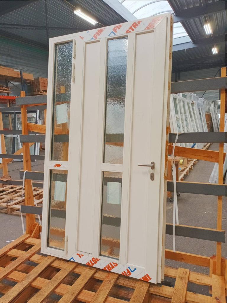 Kunststof Voordeur  b137,5 x h242,5 cm -2244-, Doe-het-zelf en Verbouw, Niet ingevuld, Kunststof, Gebruikt, Niet ingevuld