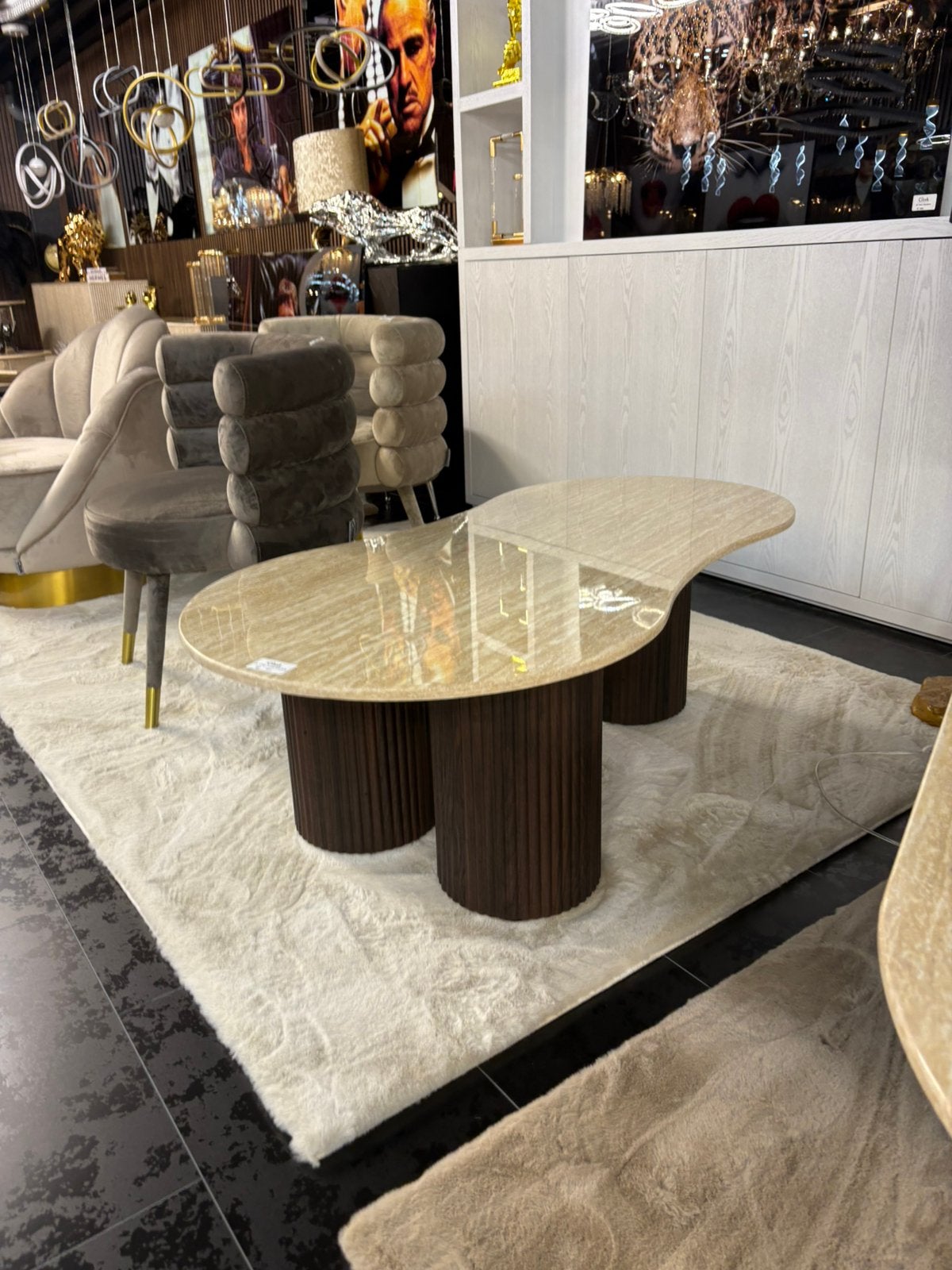 Japandi style salontafel nieuw tafels tafel salontafel, Nieuw, 75 cm of meer, Overige vormen, Ophalen