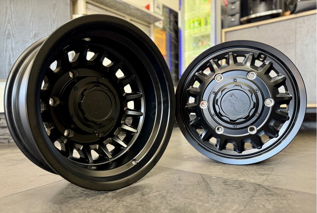 Mercedes Sprinter DRW Crafter 16 inch 6x205 zwart, Niet ingevuld, Bestelwagen, Velg(en), 16 inch