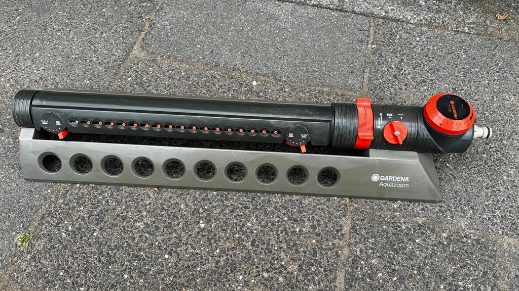 Gardena AquaZoom zwenksproeier, Tuin en Terras, Tuinsproeiers, Ophalen, Zo goed als nieuw, Zwenksproeier