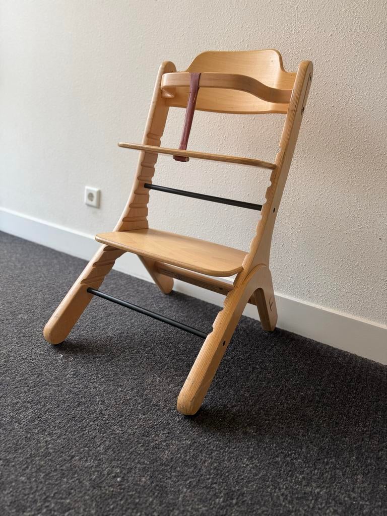 Kinderstoel "Dapper" met afneembare beugel 4 stuks, Ophalen, Gebruikt, Meegroeistoel, Gordel(s)