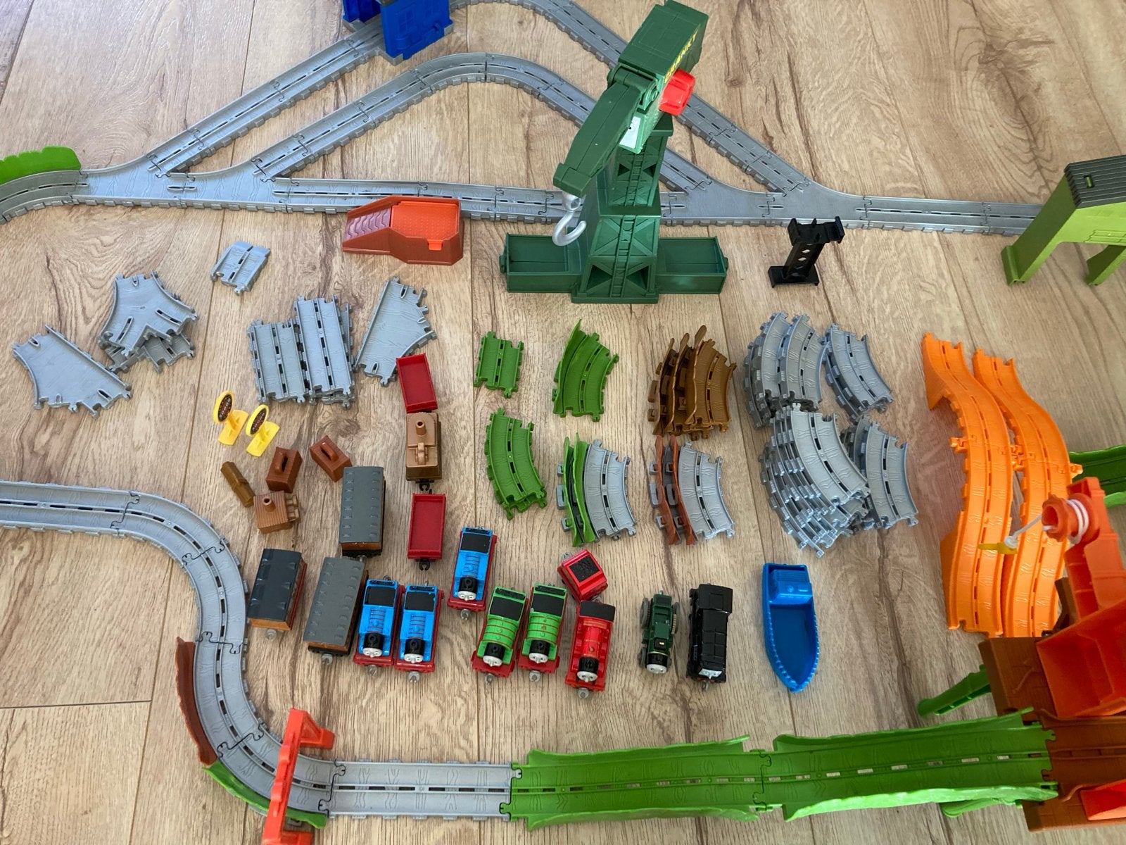 Grote Thomas de Trein en Chuggington Treinset met Locomotiev, Ophalen, Gebruikt