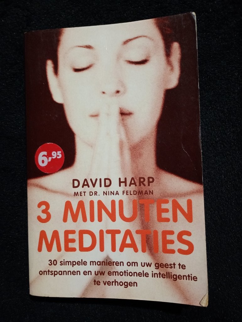 David Harp, 3 minuten meditaties, Ophalen of Verzenden, Gelezen, Meditatie of Yoga, Overige typen