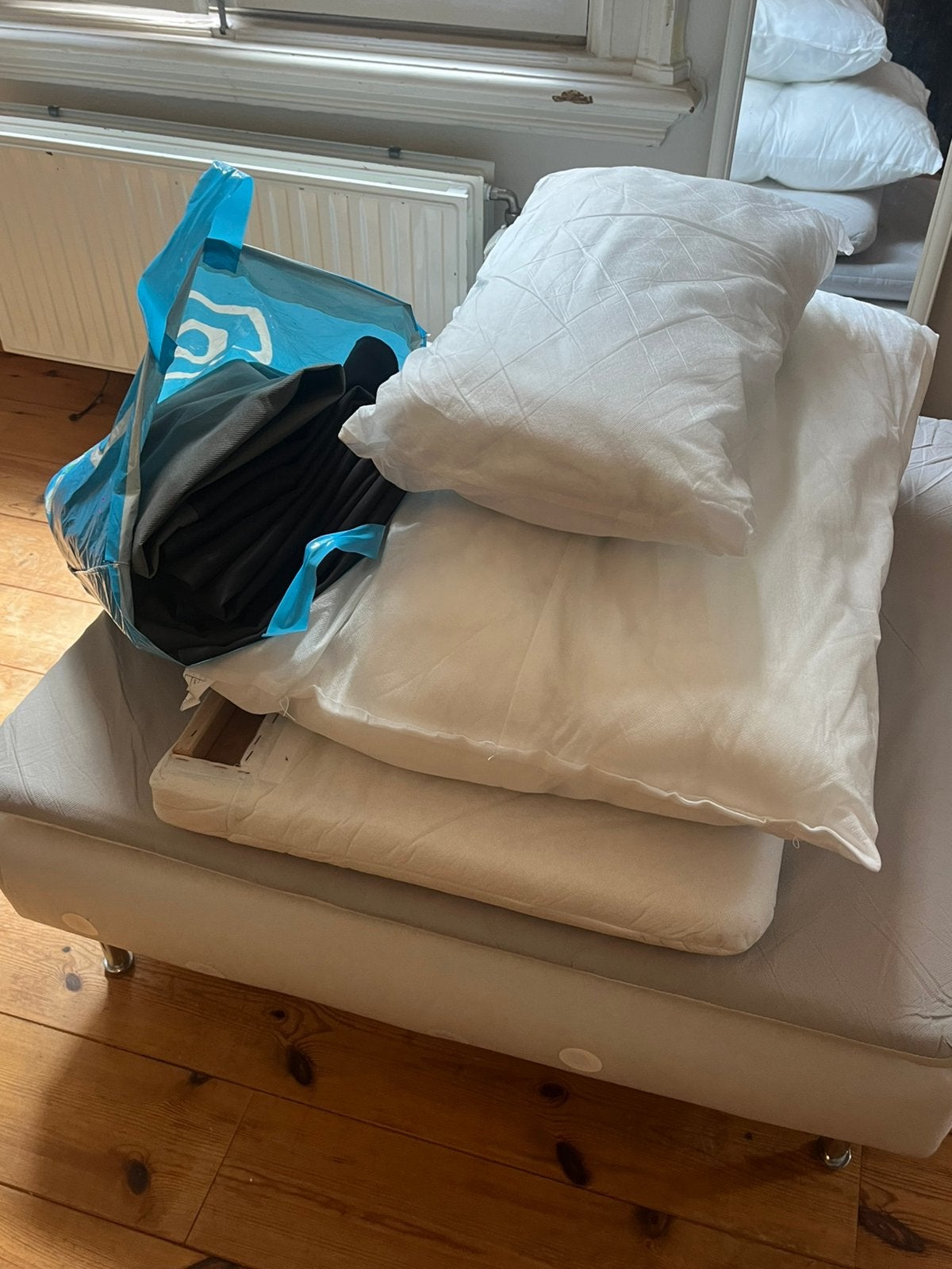 Ikea Soderhamn stoel met hoezen, Ophalen, 90 cm, Eenpersoons, Zo goed als nieuw