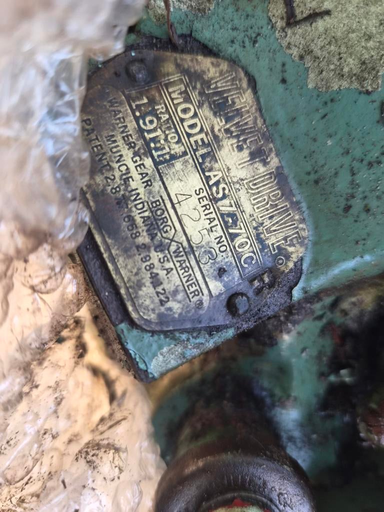 Velvet keerkoppeling As7 70c 1:91 om636  onderdelen, Ophalen of Verzenden, Motor en Techniek, Zeilboot of Motorboot