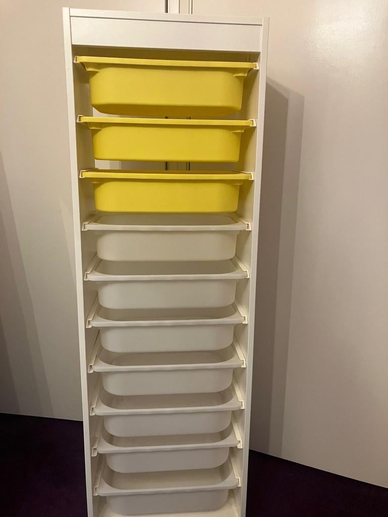 2 x Ikea Trofast opbergkast te koop, Kinderen en Baby's, Kinderkamer | Commodes en Kasten, Ophalen, 105 cm of meer, Zo goed als nieuw