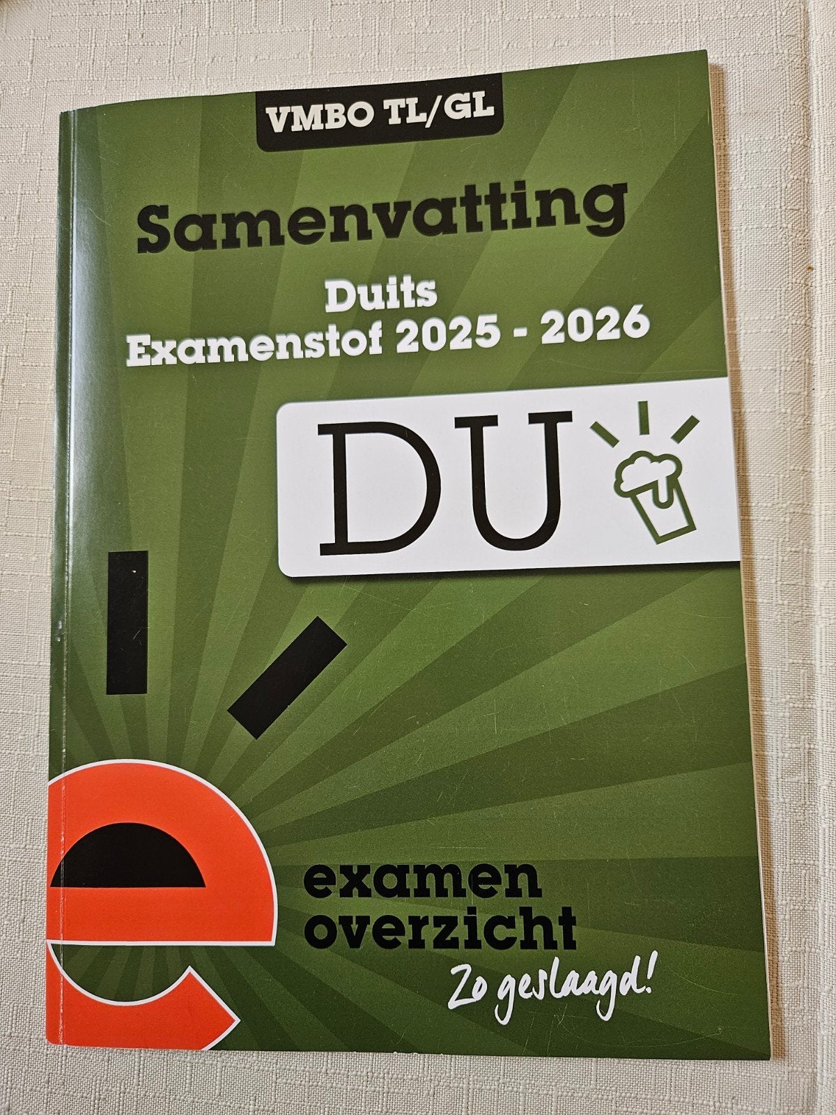 Samenvatting Duits Examenstof 2025-2026 VMBO TL/GL, Ophalen of Verzenden, Alpha, Nieuw, LBO