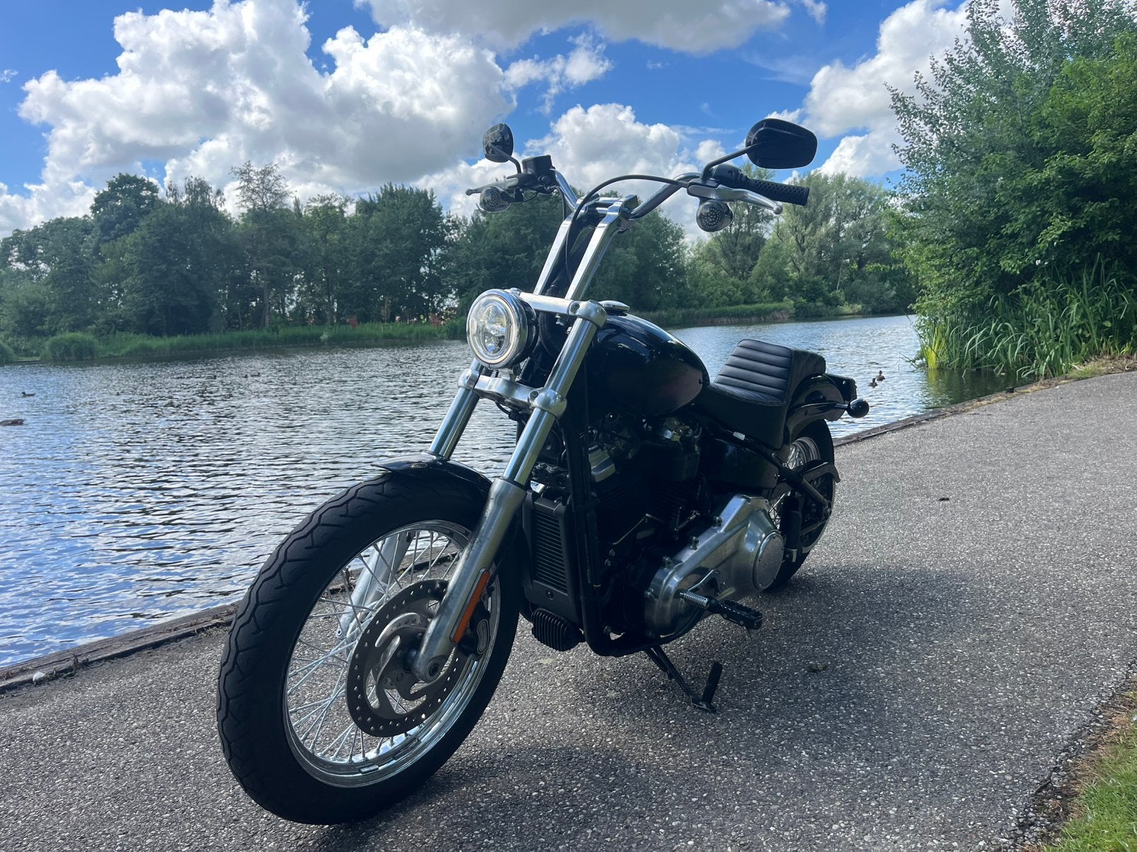 Harley-Davidson Softail standard 107 fxst streetbob, Motoren, 2 cilinders, Gebruikt, Particulier, Meer dan 35 kW