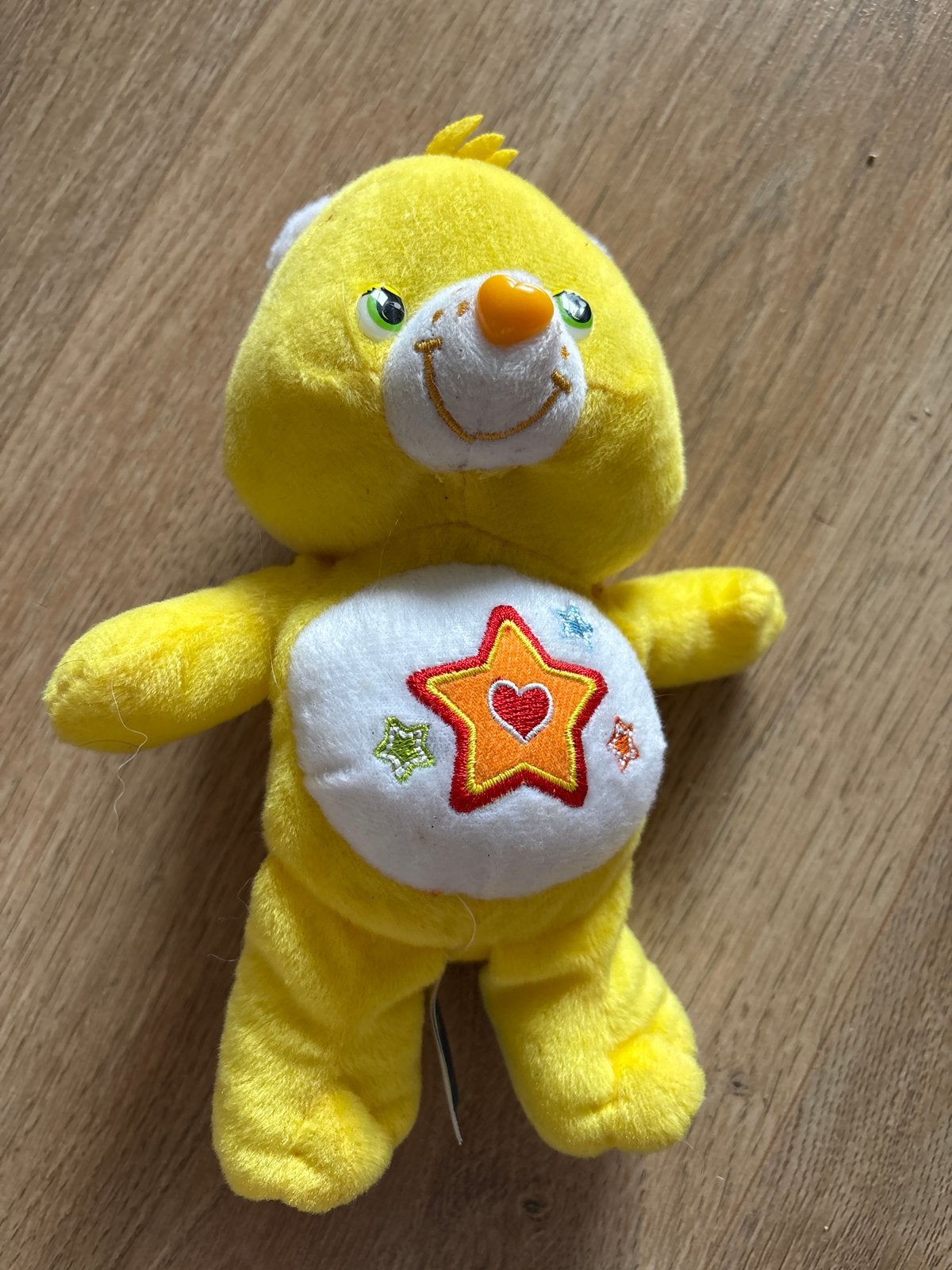 Care Bears Gele Sterrenbeer Knuffel - Zo goed als nieuw, Ophalen, Overige merken, Beer, Klein (minder dan 20 cm)
