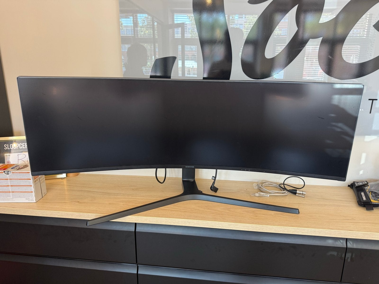 Samsung C49J890DKU 49 inch Curved Monitor, Computers en Software, Monitoren, Gebruikt, 101 t/m 150 Hz, Curved, VA