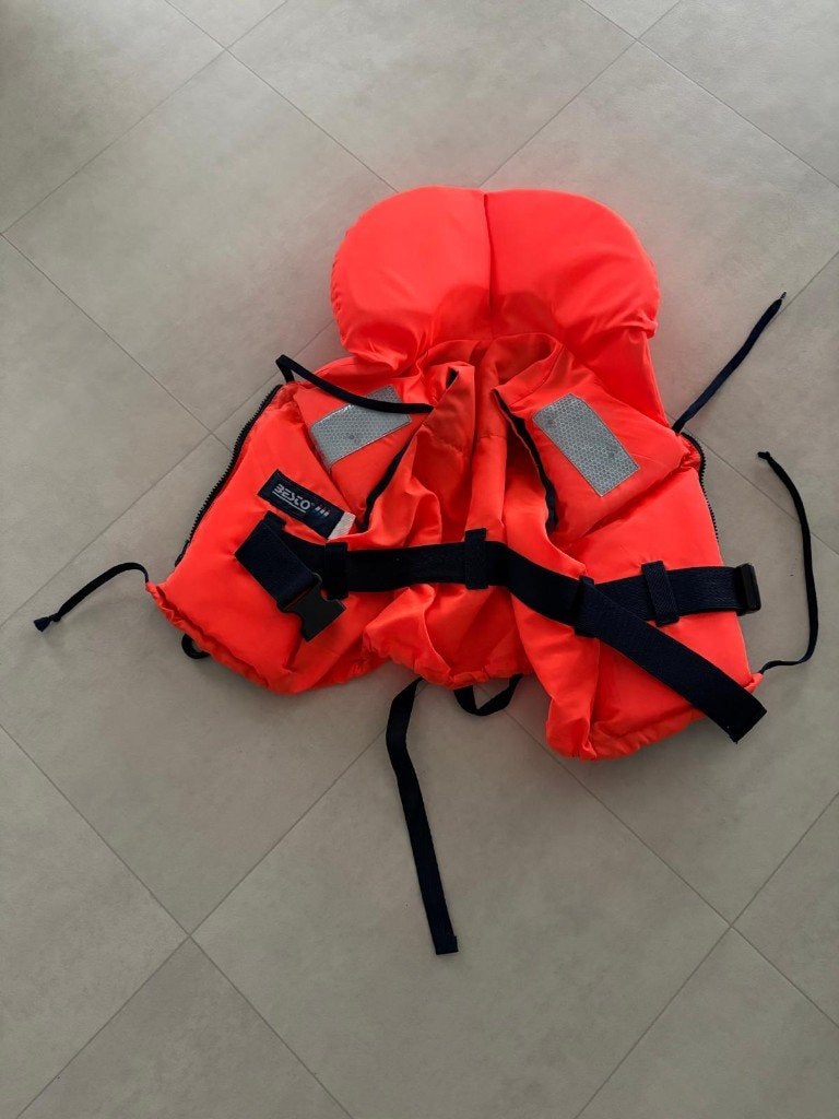 Reddingsvest Besto voor kinderen, Watersport en Boten, Kind, Besto, Ophalen of Verzenden, Zo goed als nieuw