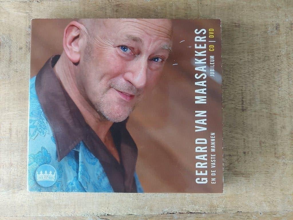 CD+DVD Gerard van Maasakkers  – Jubileum CD / Dvd, Ophalen of Verzenden, Zo goed als nieuw, Levenslied of Smartlap