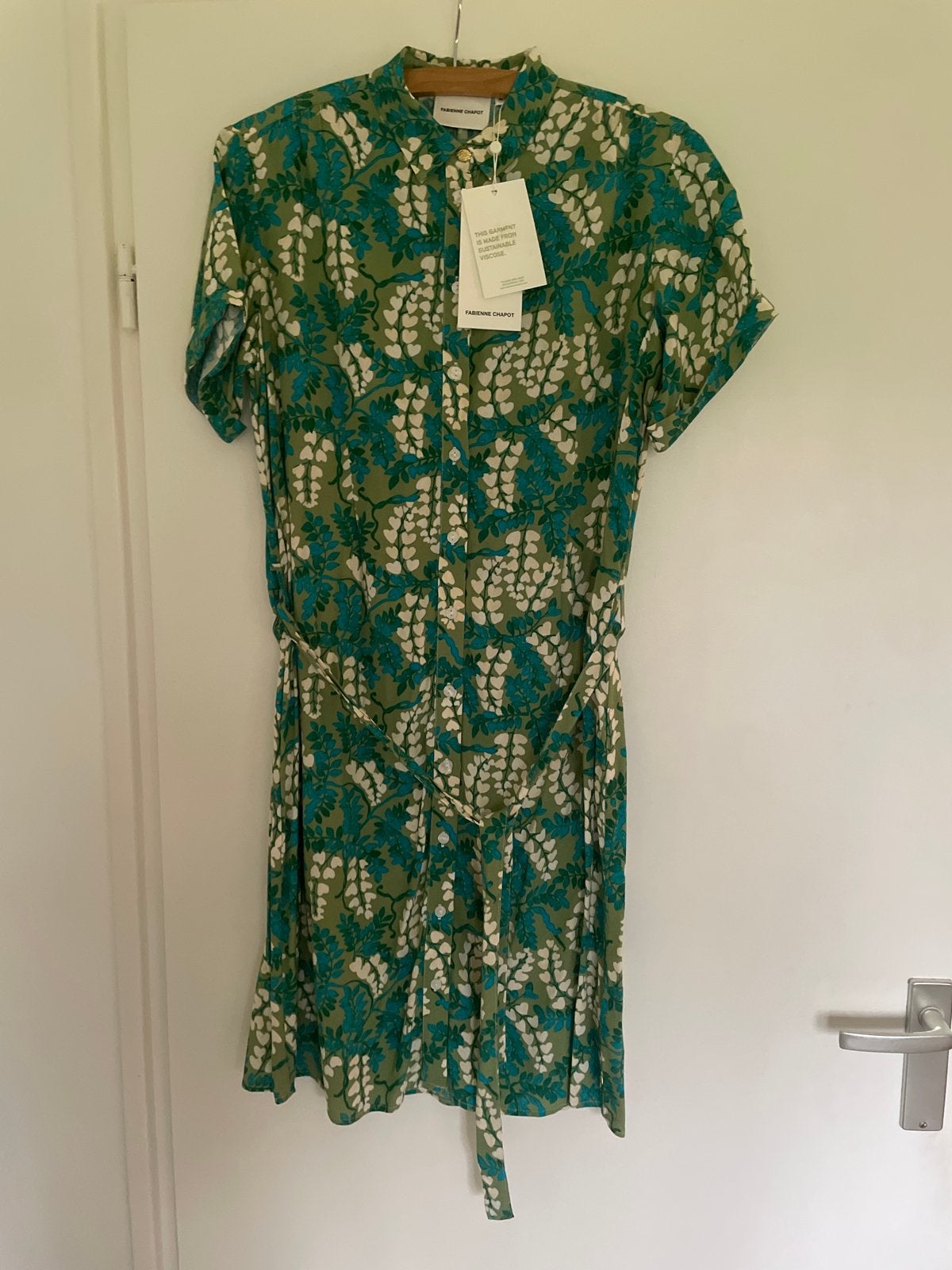 Fabienne Chapot jurk maat 34 (XS) - kan ook als s.m gedragen, Nieuw, Ophalen of Verzenden, Knielengte, Maat 36 (S)