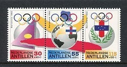 Nederlandse Antillen- 1992- serie = motief Olympische Spelen, Ophalen of Verzenden