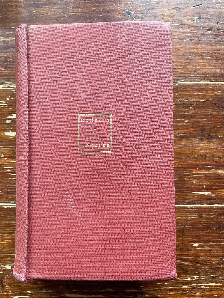 Homerus Ilias Odyssee 1962 (taal = Grieks), Gelezen, VWO, Homerus, Ophalen of Verzenden