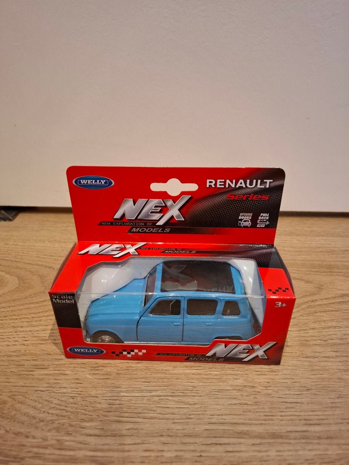 Renault 4  schaalmodel 1:43 - Welly Nex Series, Ophalen of Verzenden, Nieuw, Auto, Overige merken