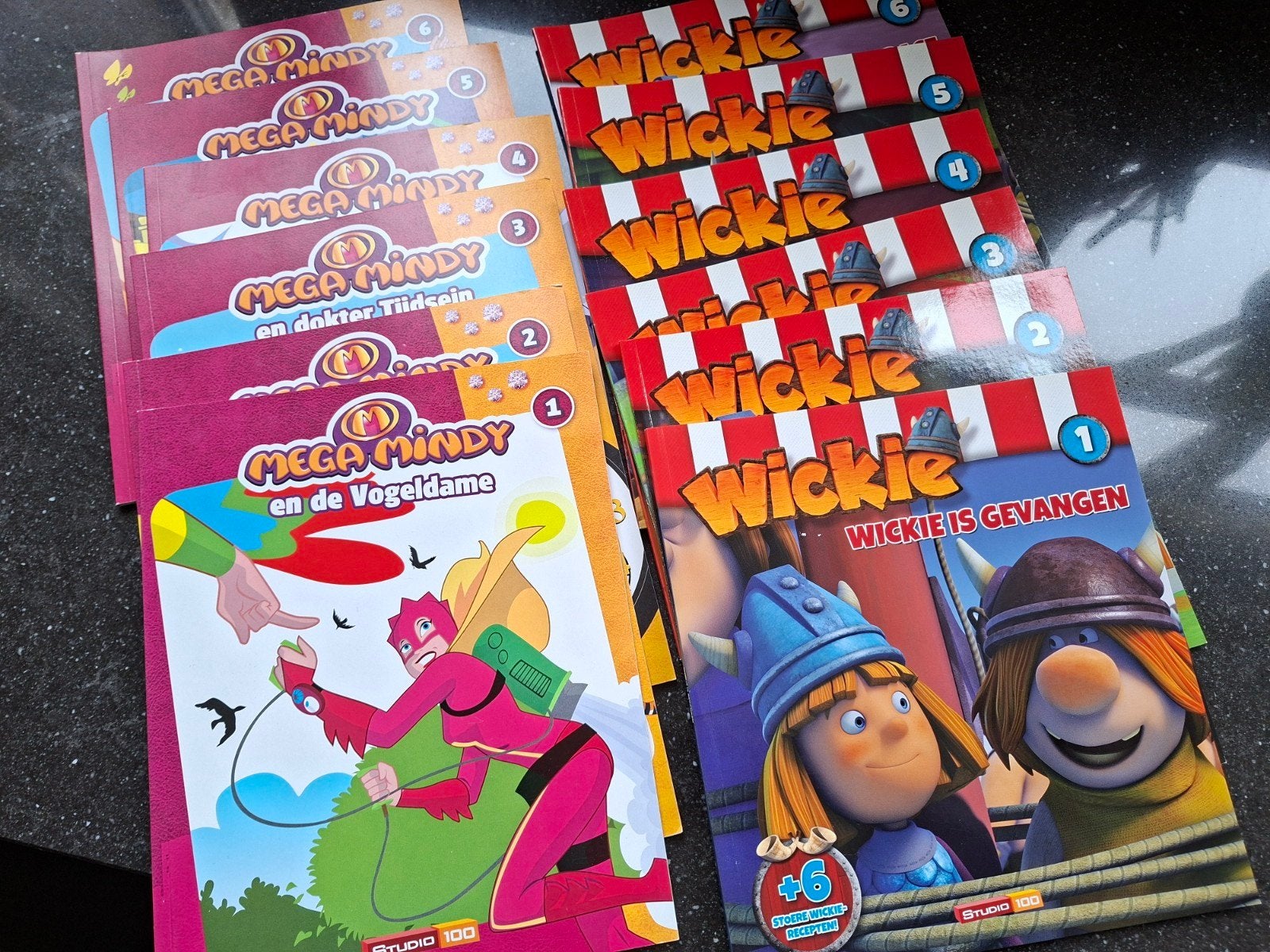 Kinderserie. Mega Mindy. Wickie, Meerdere stripboeken, Ophalen of Verzenden, Nieuw