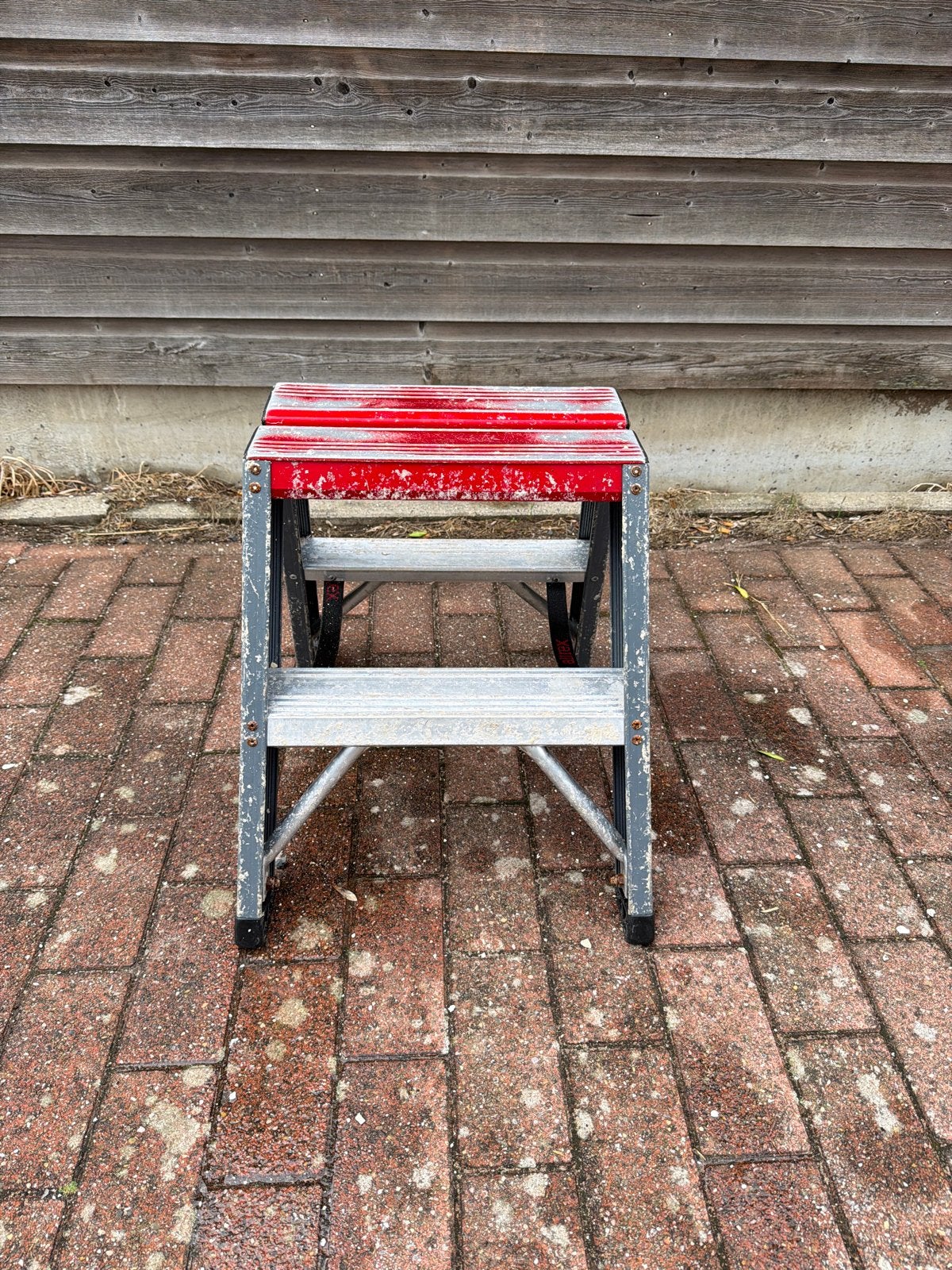 Altrex 2 Trede Trap - Handig en Compact, Gebruikt, Trap, Ophalen of Verzenden, Opvouwbaar of Inschuifbaar