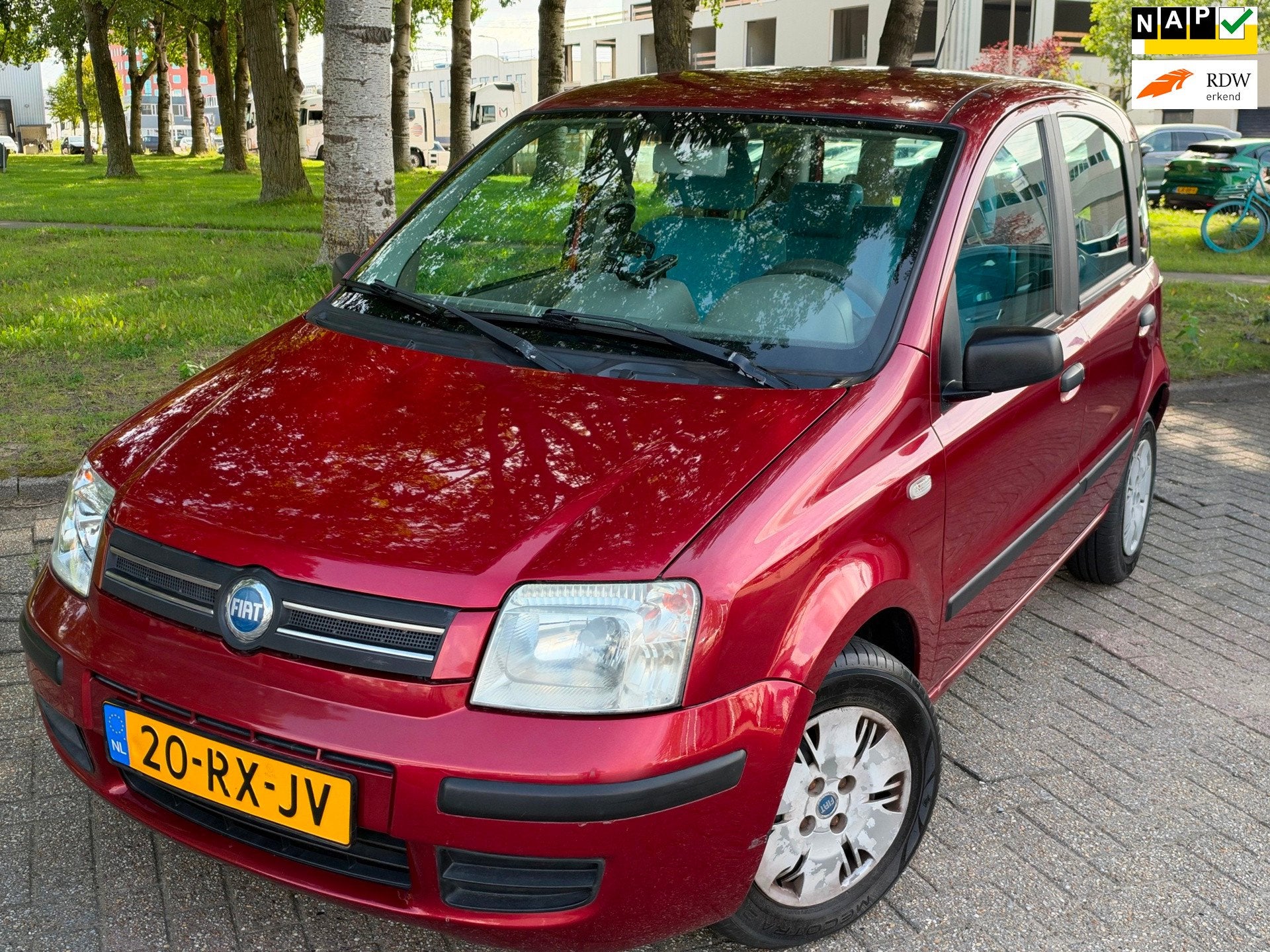 Fiat Panda 1.2 Nieuwe apk nieuwe distributie, Gebruikt, 840 kg, Origineel Nederlands, Bedrijf