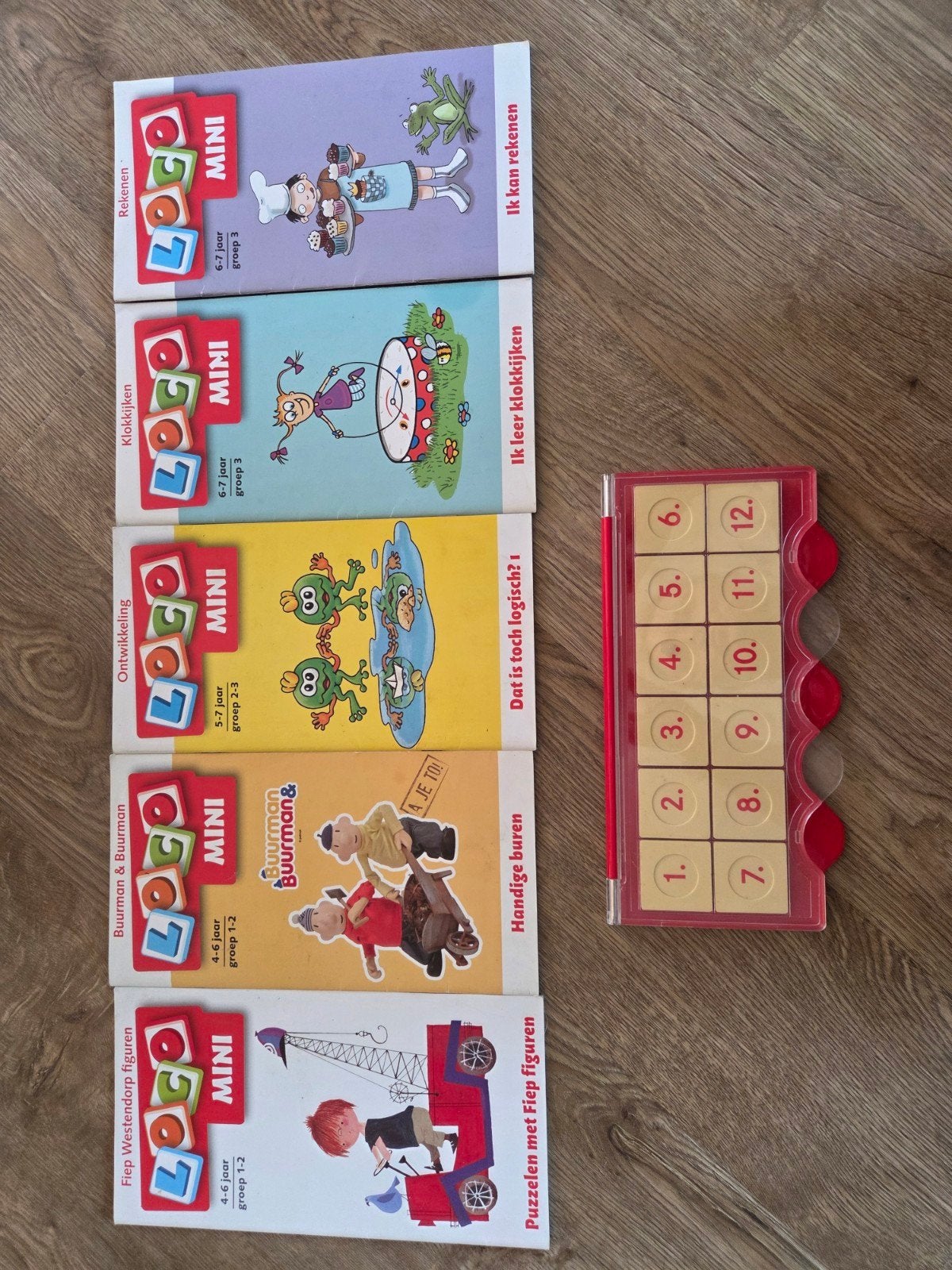 Loco Mini plus 5 boekjes, Kinderen en Baby's, Speelgoed | Educatief en Creatief, Ophalen of Verzenden, Gebruikt, Puzzelen