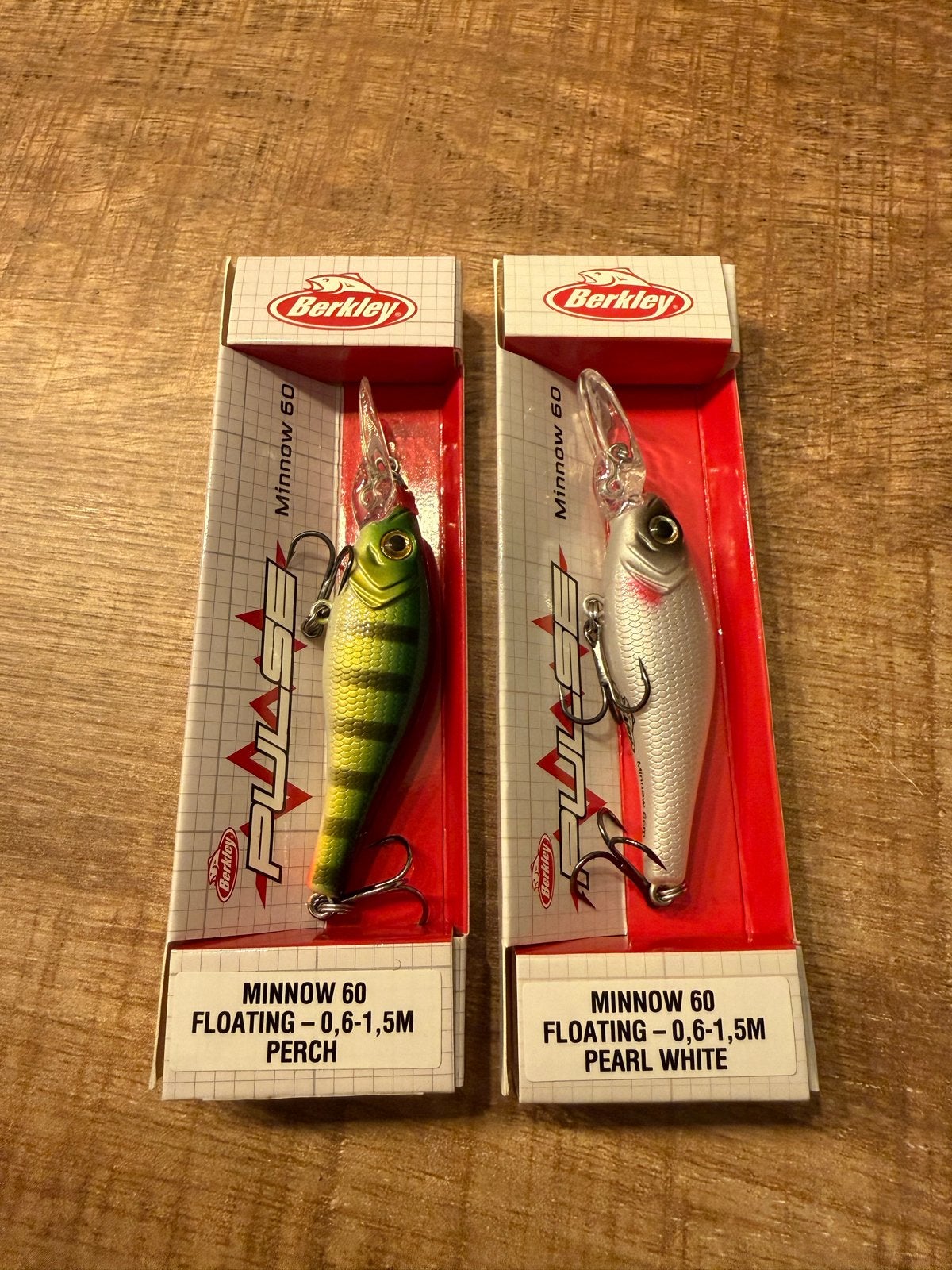 Berkley Pulse Minnow 60 Kunstaas - Baars & Parel Wit, Ophalen of Verzenden, Nieuw, Kunstaas