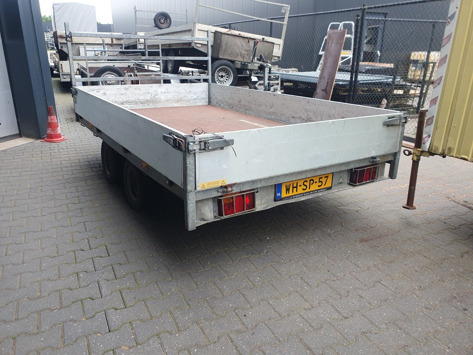 Hapert 2500KG verlaagd 310x185 super nu 1499 euro, Auto diversen, Aanhangers en Bagagewagens, Ophalen of Verzenden, Nieuw