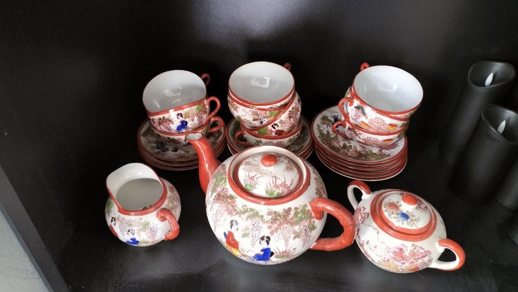 servies antiek, Ophalen
