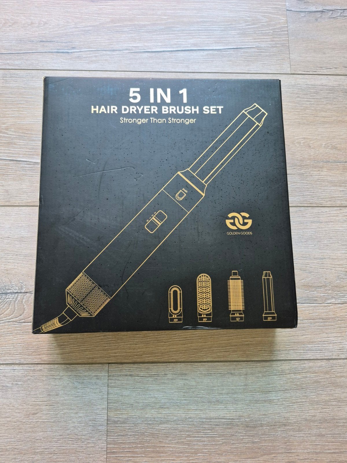 Haardrogerset. 5 in 1 hair dryer brush set, Ophalen, Zo goed als nieuw, Föhn of Haardroger