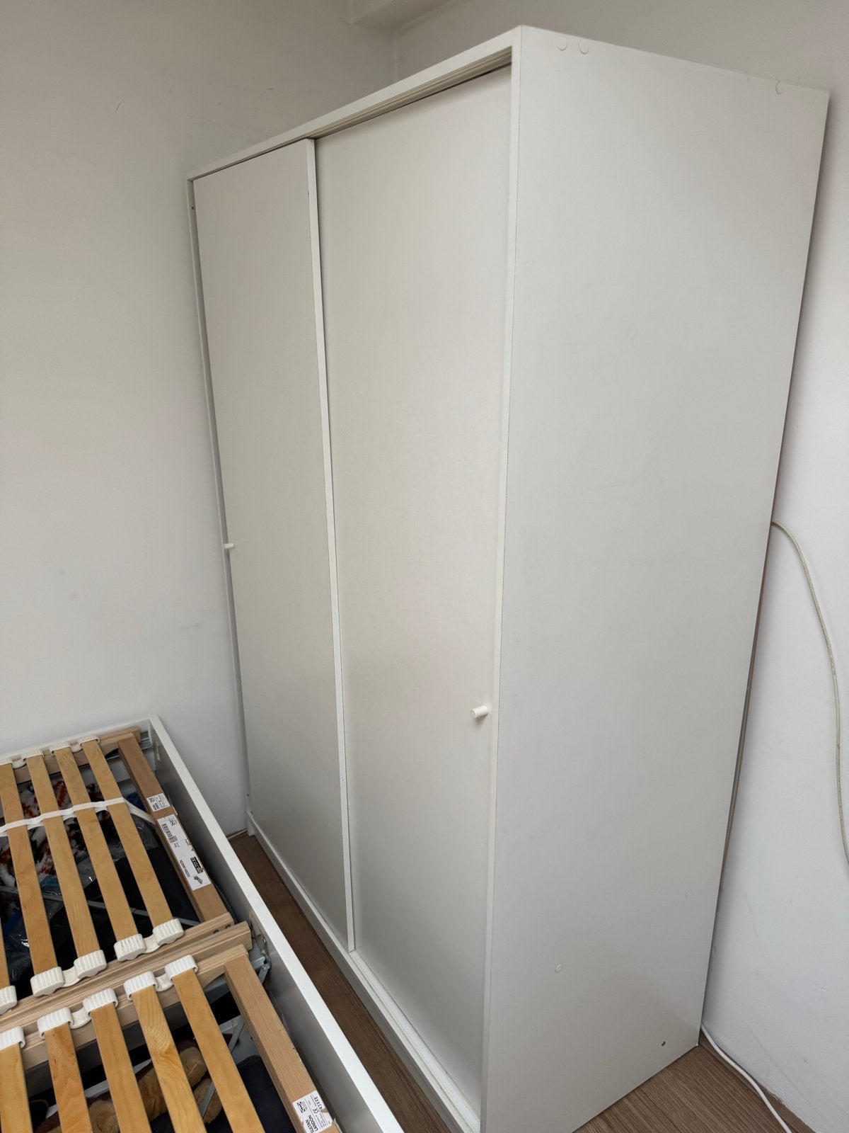 IKEA Kleppstad kast wit - reeds gedemonteerd, Huis en Inrichting, Kasten | Kledingkasten, Gebruikt, 150 tot 200 cm, 50 tot 100 cm