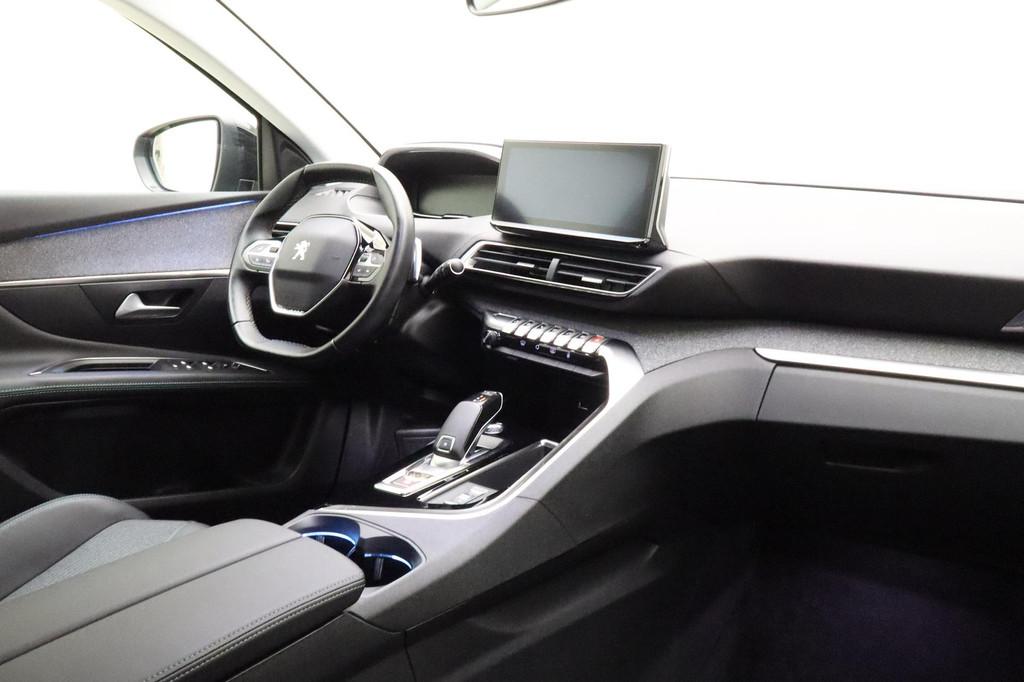 Peugeot 3008 1.2T 130pk Automaat Blue Lease Premium 130pk |, Auto's, Peugeot, Gebruikt, 1199 cc, Leder en Stof, Zwart