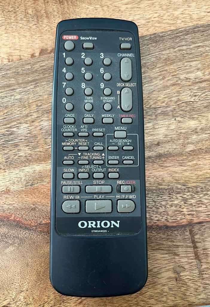 Orion 07660AW020 afstandsbediening Model RC-AW, Ophalen, Gebruikt, Origineel, Tv